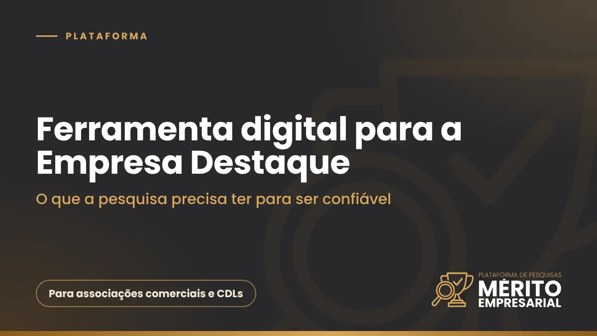 Capa do artigo Ferramenta digital para as pesquisas da Empresa Destaque