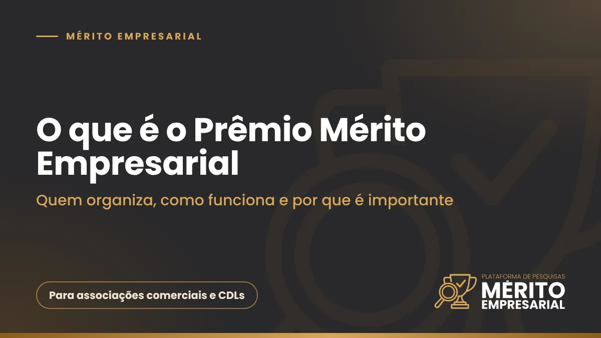 Capa do artigo O que é o Prêmio Mérito Empresarial