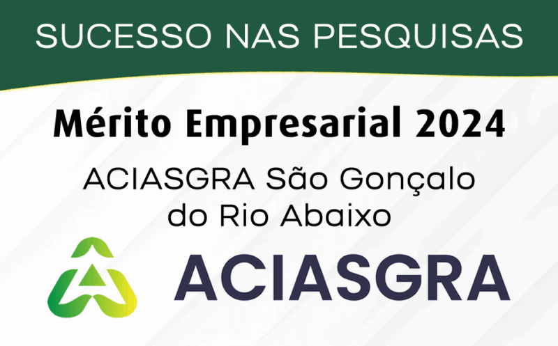 esquisas Mérito Empresarial 2024 São Gonçalo do Rio Abaixo MG